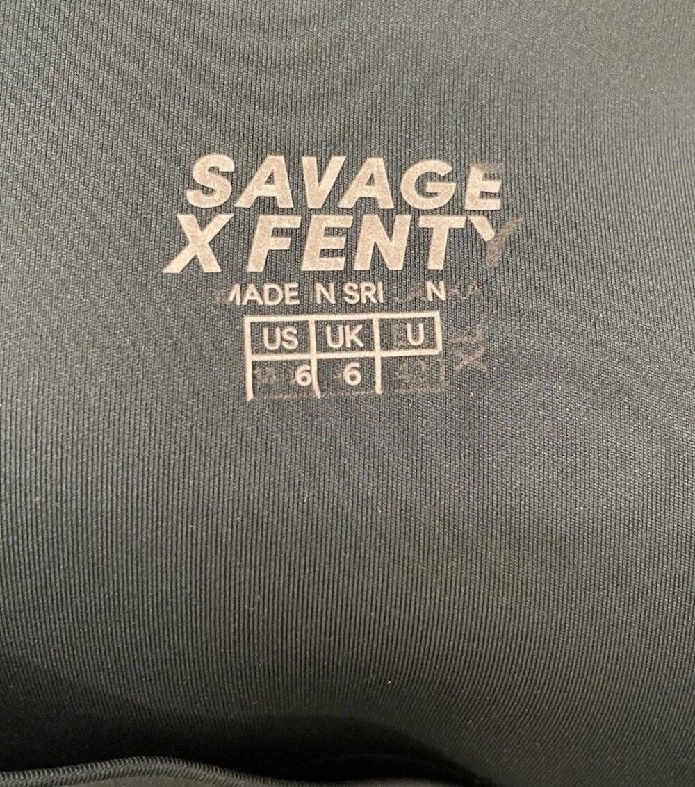 Savage x Fenty XL 14-16 Hotline High Waist Legging Botanical Green Full Length - Picture 6 of 7